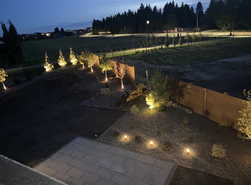 Outdoor lighting ideas Sherwood Park